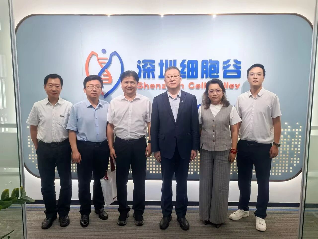 中国医药董事长杨光一行到访深圳ONE游戏官网考察研讨